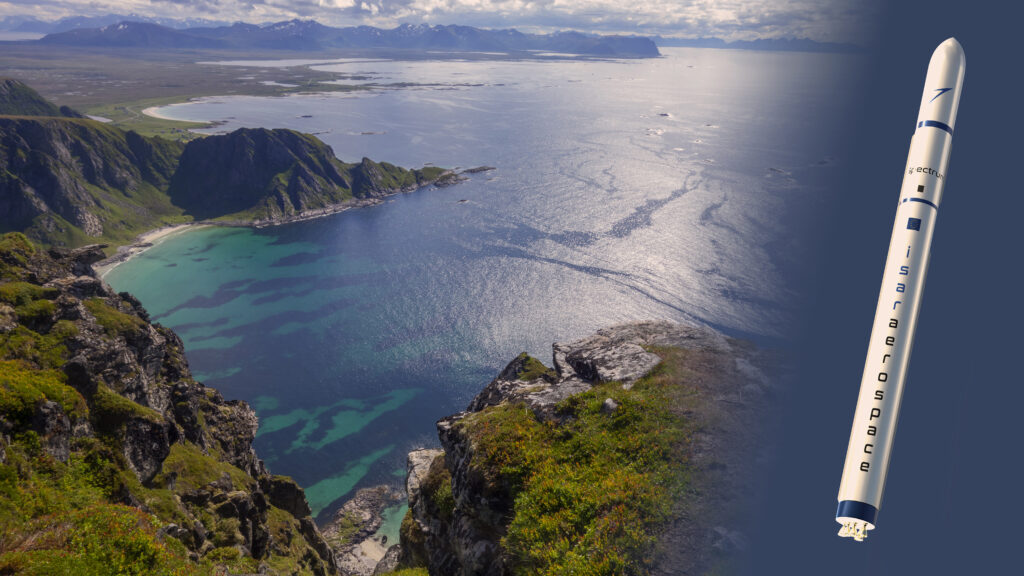 Image of nature on Andøya and Isar Aerospace's rocket, Spectrum