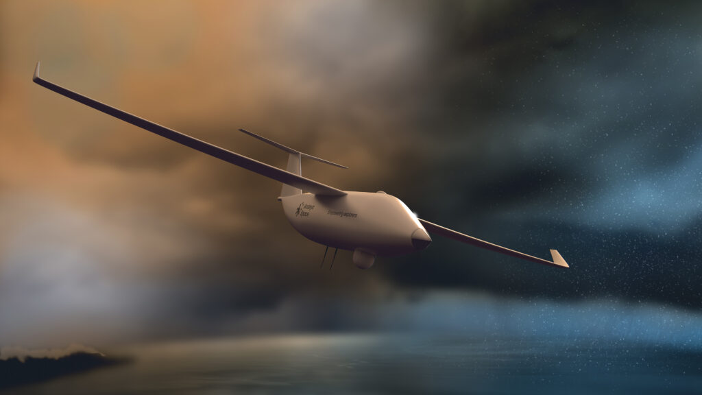 Illustration of unmanned aircraft