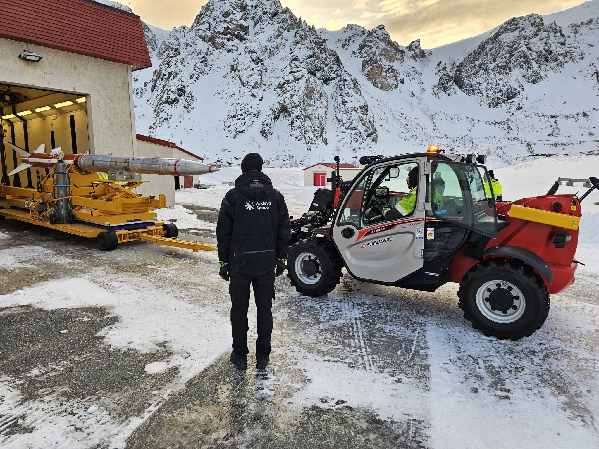Norwegian Rockets Norwegian rocket ready for launch - Andoya Space